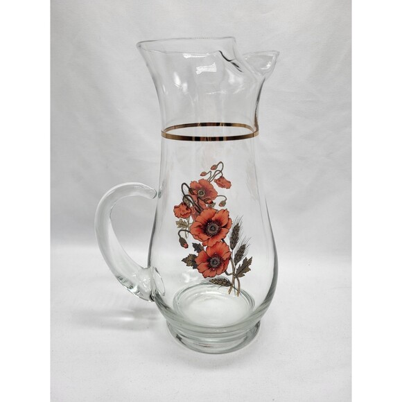 MCM West Virginia Glass Pitcher - Picture 4 of 5